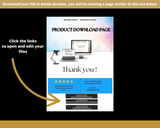 PLR & MRR Airbnb Vacation Rental Welcome Book + Free Sign Bundle