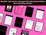 Faceless Digital Marketing Guide + 7,000 Faceless Reels Master Resell Rights