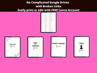 50 Digital Journals & Planners Bundle with PLR + Master Resell Rights