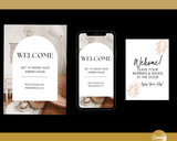 PLR & MRR Airbnb Vacation Rental Welcome Book + Free Sign Bundle