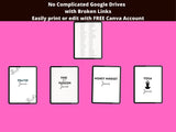 50 Digital Journals & Planners Bundle with PLR + Master Resell Rights