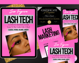 Lash Busines Training Guide With PLR & MRR