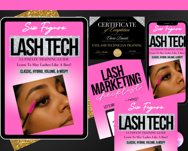 Lash Busines Training Guide With PLR & MRR