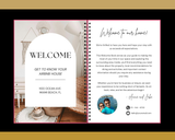 airbnb welcome guest book welcome book guide