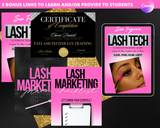 Lash Busines Training Guide With PLR & MRR
