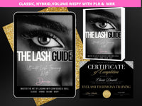 Eyelash Tech Course + Certificate + 3 bonuses & Sample Consent Forms PLR & MRR Rights