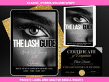 Eyelash Tech Course + Certificate + 3 bonuses & Sample Consent Forms PLR & MRR Rights