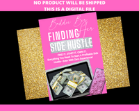 Finding Her Side Hustle ebook Instant Download + FREE Canva 101 Course + Master Resell & Private Label Rights