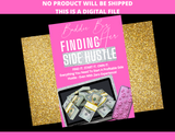 Finding Her Side Hustle ebook Instant Download + FREE Canva 101 Course + Master Resell & Private Label Rights