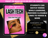 Lash Busines Training Guide With PLR & MRR